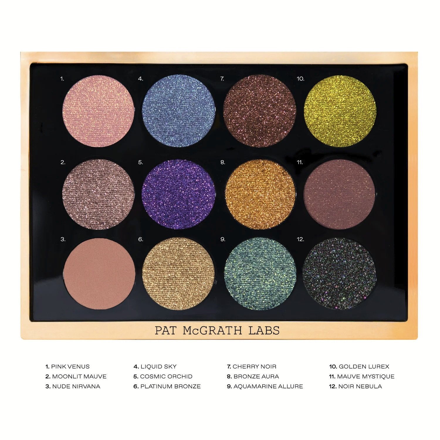 PAT McRATH LABS GILDED NIRVANA MEGA EYE SHADOW PALETTE 8GMS #all