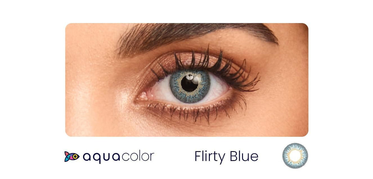 AQUA COLOR 10 PCS ONE DAY LENS (5 PAIRS)