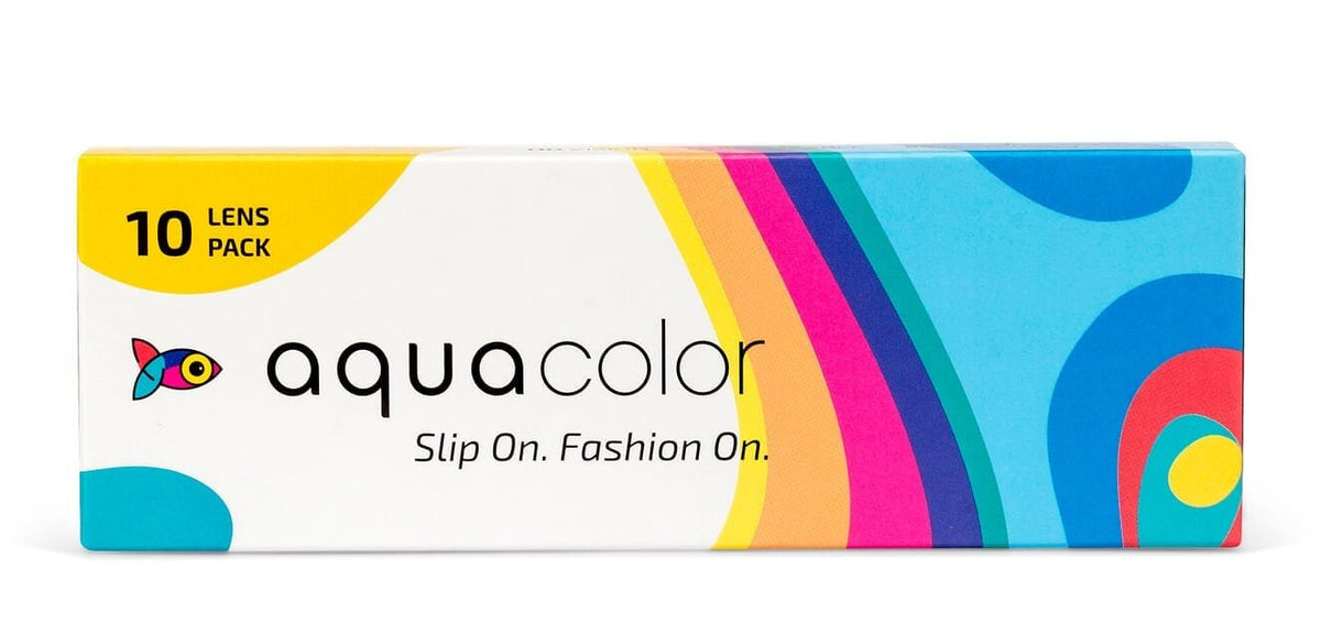 AQUA COLOR 10 PCS ONE DAY LENS (5 PAIRS)