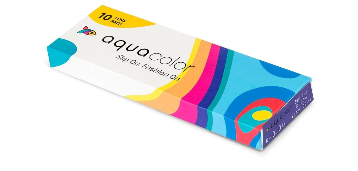 AQUA COLOR 10 PCS ONE DAY LENS (5 PAIRS)