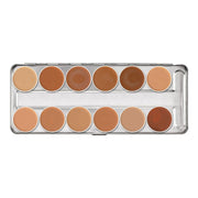 KRYOLAN SUPRACOLOUR 12 COLOURS PALETTE