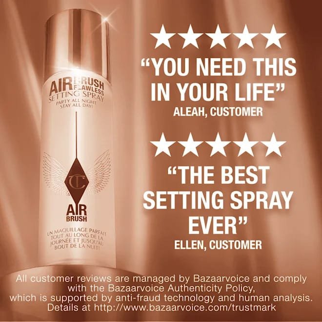 CHARLOTTE TILBURY AIR BRUSH SETTING SPRAY