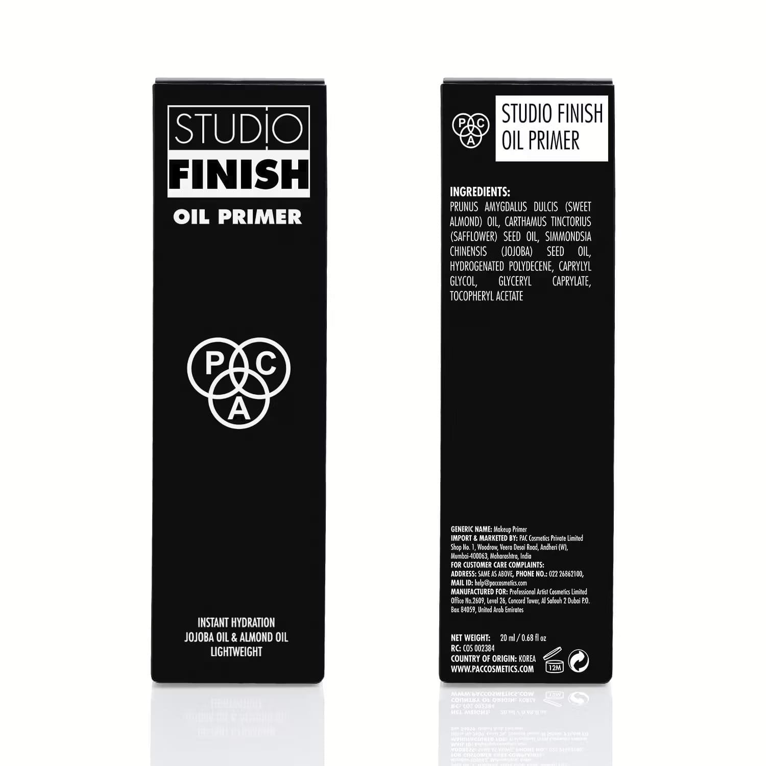 PAC STUDIO FINISH OIL PRIMER 20ML