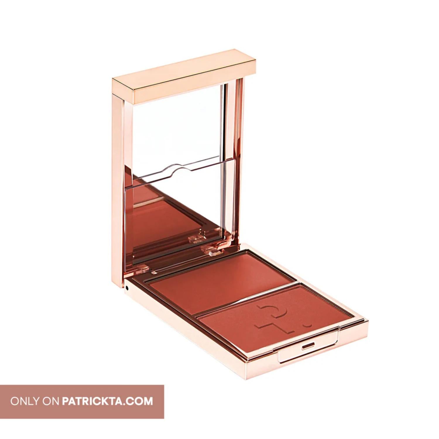 PATRICK TA BLUSH MAJOR HEADLINES DOUBLE TAKE CREME POWDER BLUSH DUO 5G