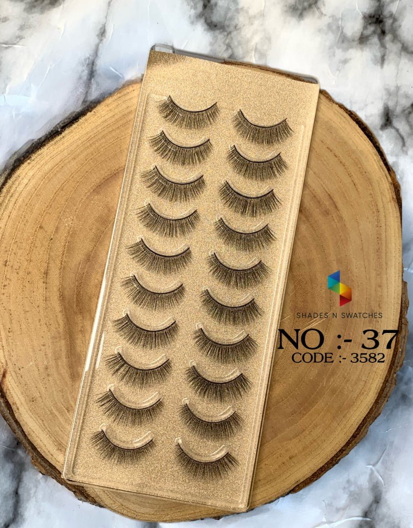 SNS 10 PAIRS LASHES NO 37