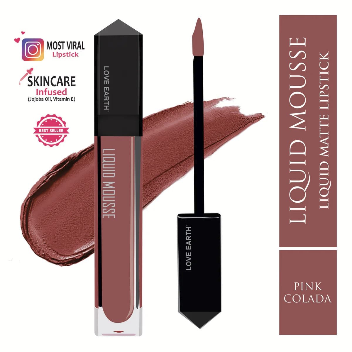 LOVE EARTH LIQUID LIPSTICK 6ml