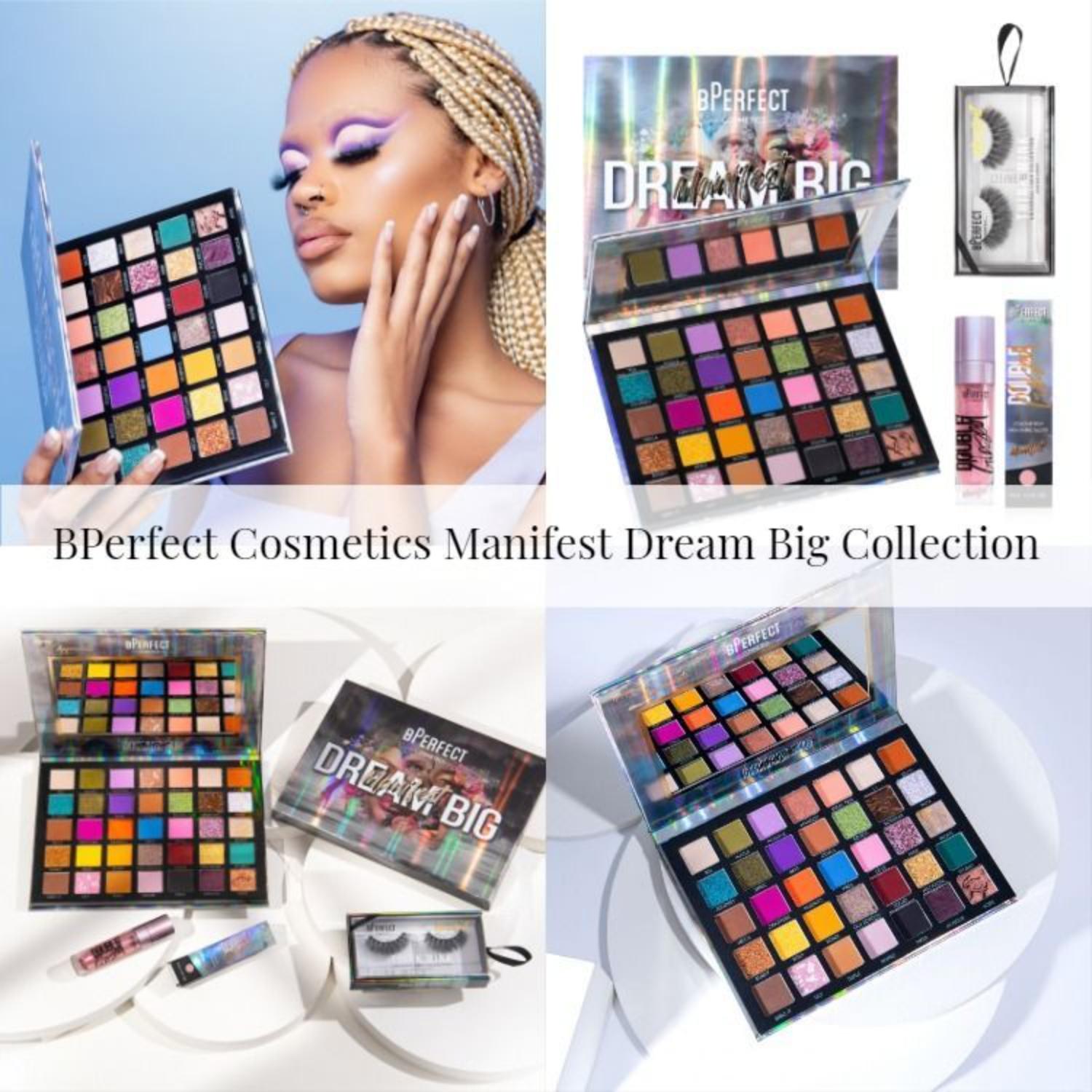 B perfect dream big manifest eyeshadow palette 35 colours