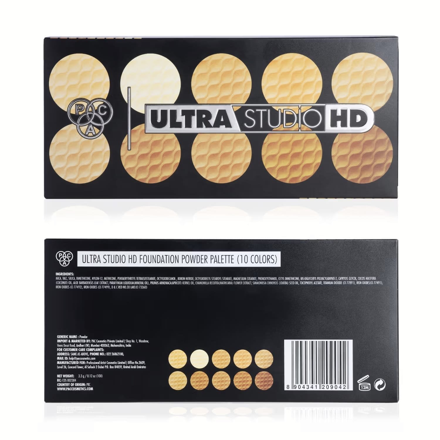 PAC Ultra Studio HD Foundation X10 POWDER