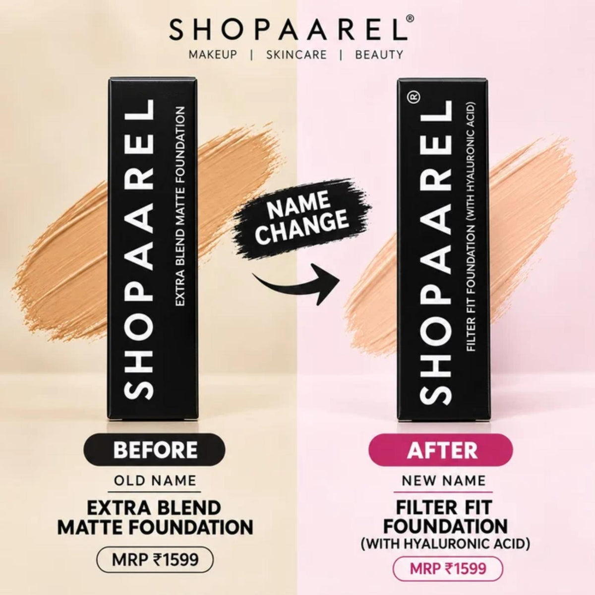 SHOPAAREL EXTRA BLEND MATTE FOUNDATION 30ML