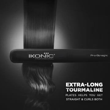 IKONIC STRAIGHTENER Pro Straight BLACK