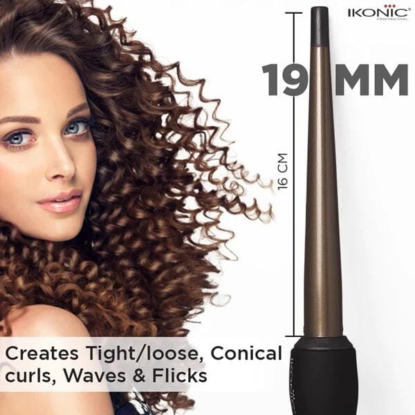 IKONIC Conical Tong BLACK