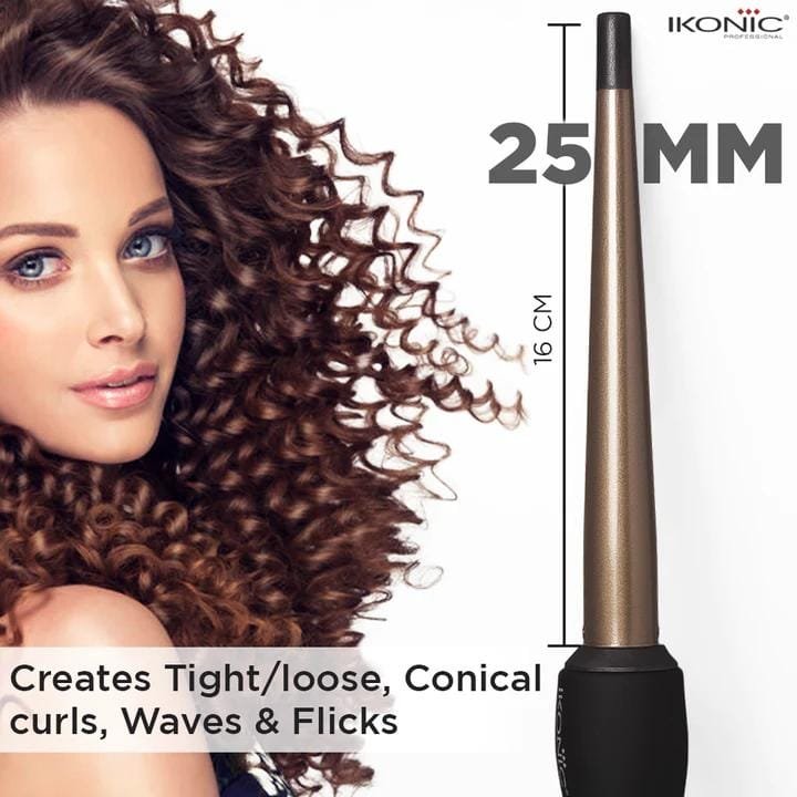 IKONIC Conical Tong BLACK