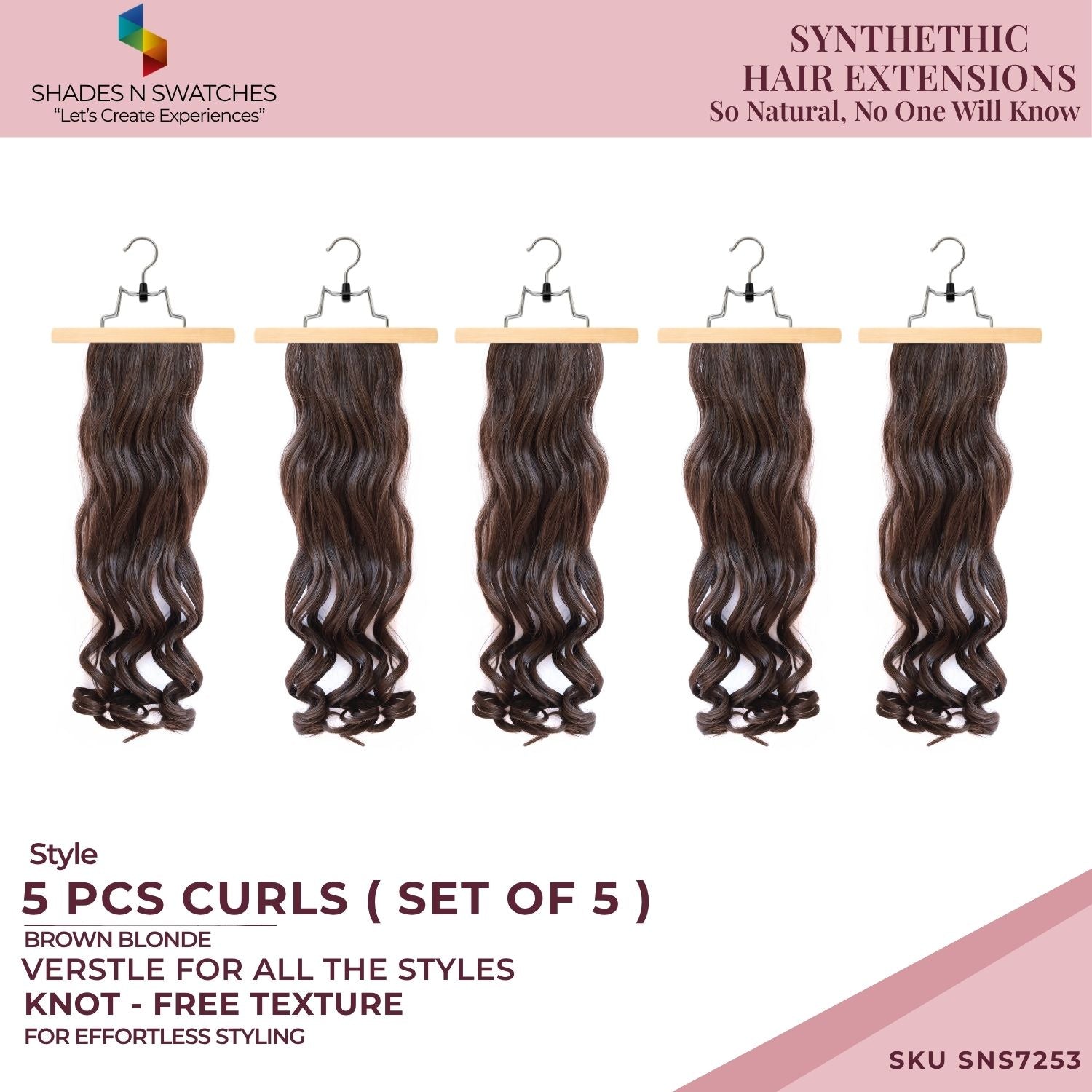 5 PCS CURL (HAIR EXTENSION)