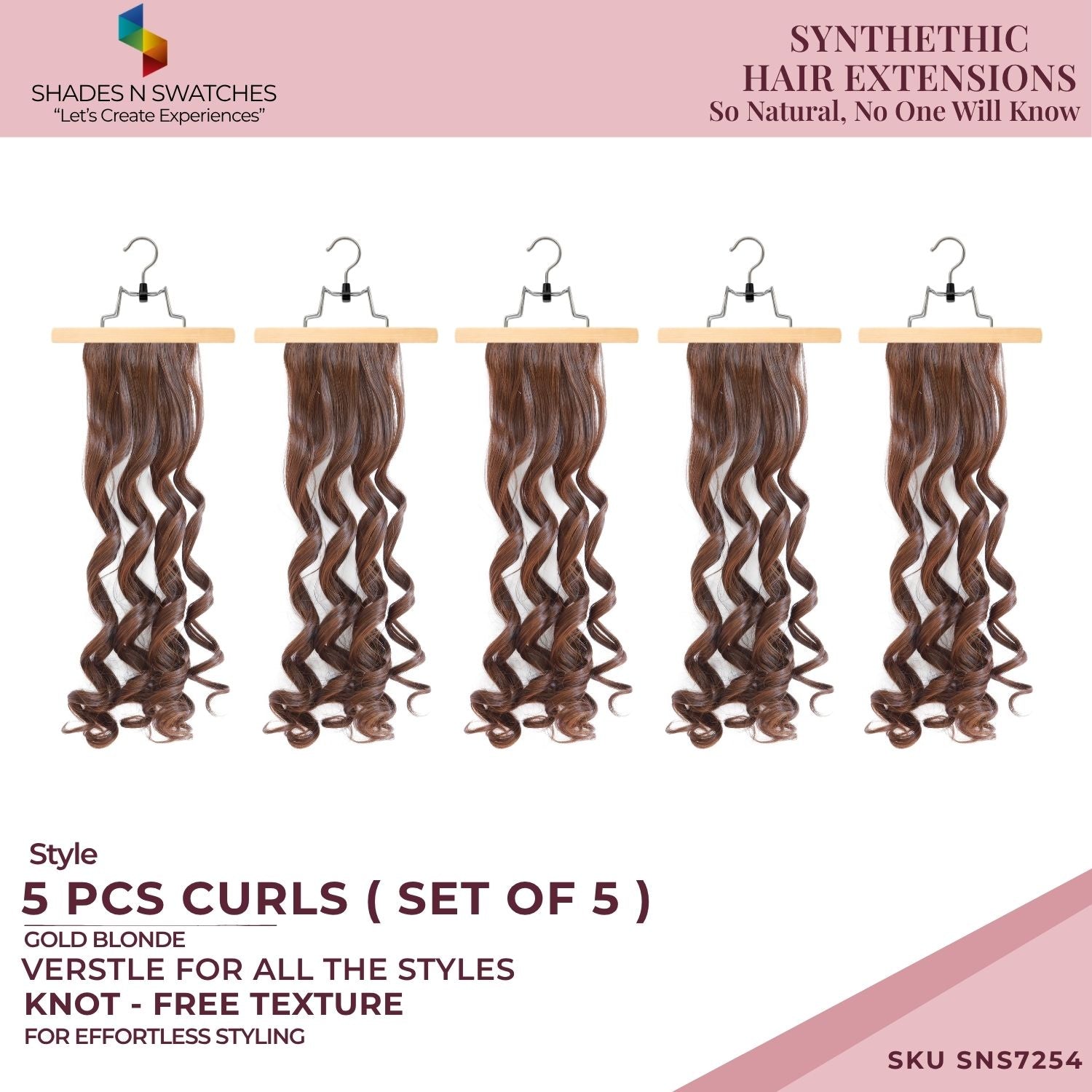 5 PCS CURL (HAIR EXTENSION)