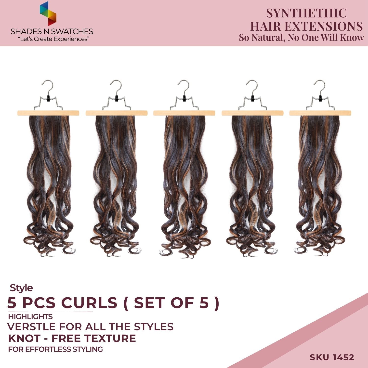 5 PCS CURL (HAIR EXTENSION)