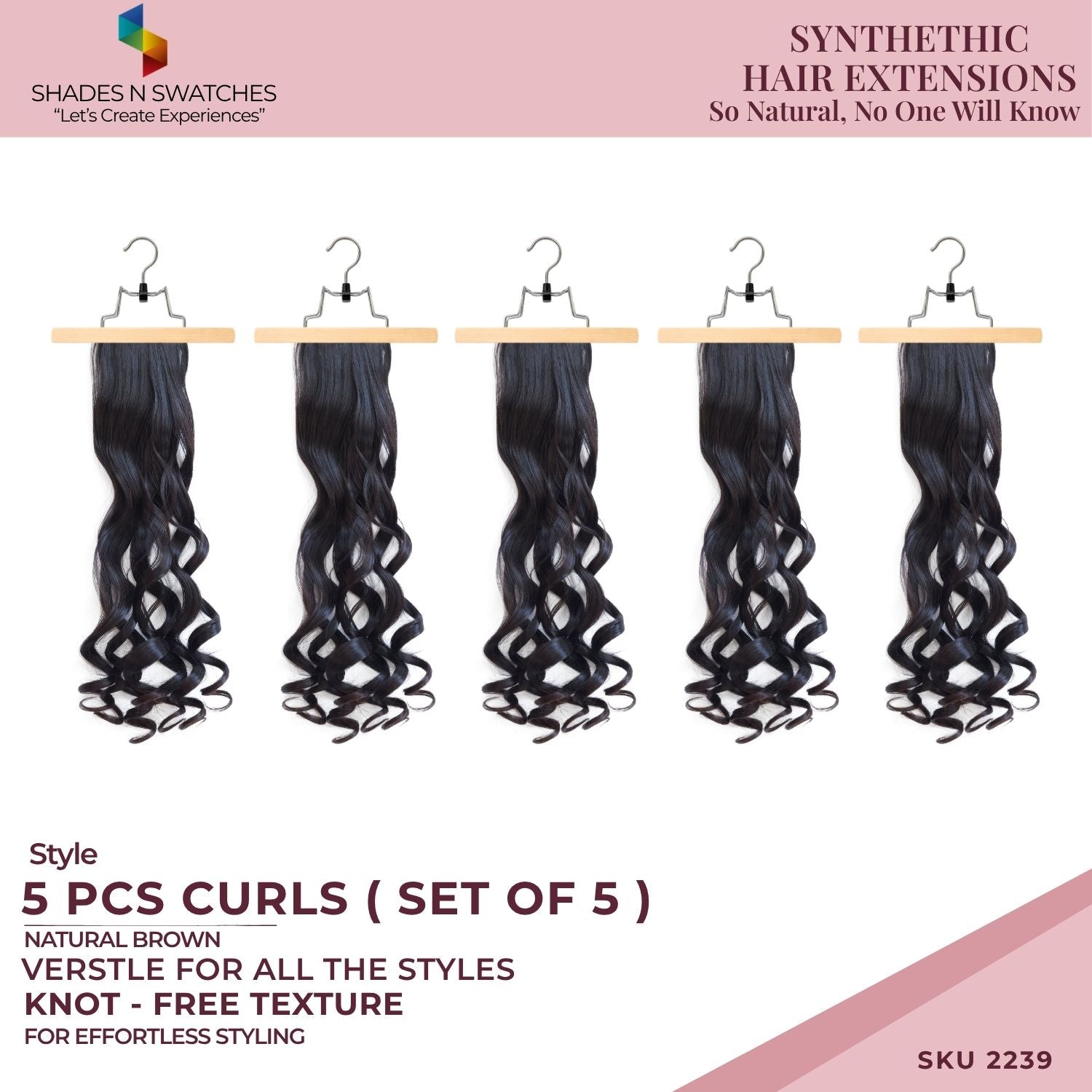 5 PCS CURL (HAIR EXTENSION)