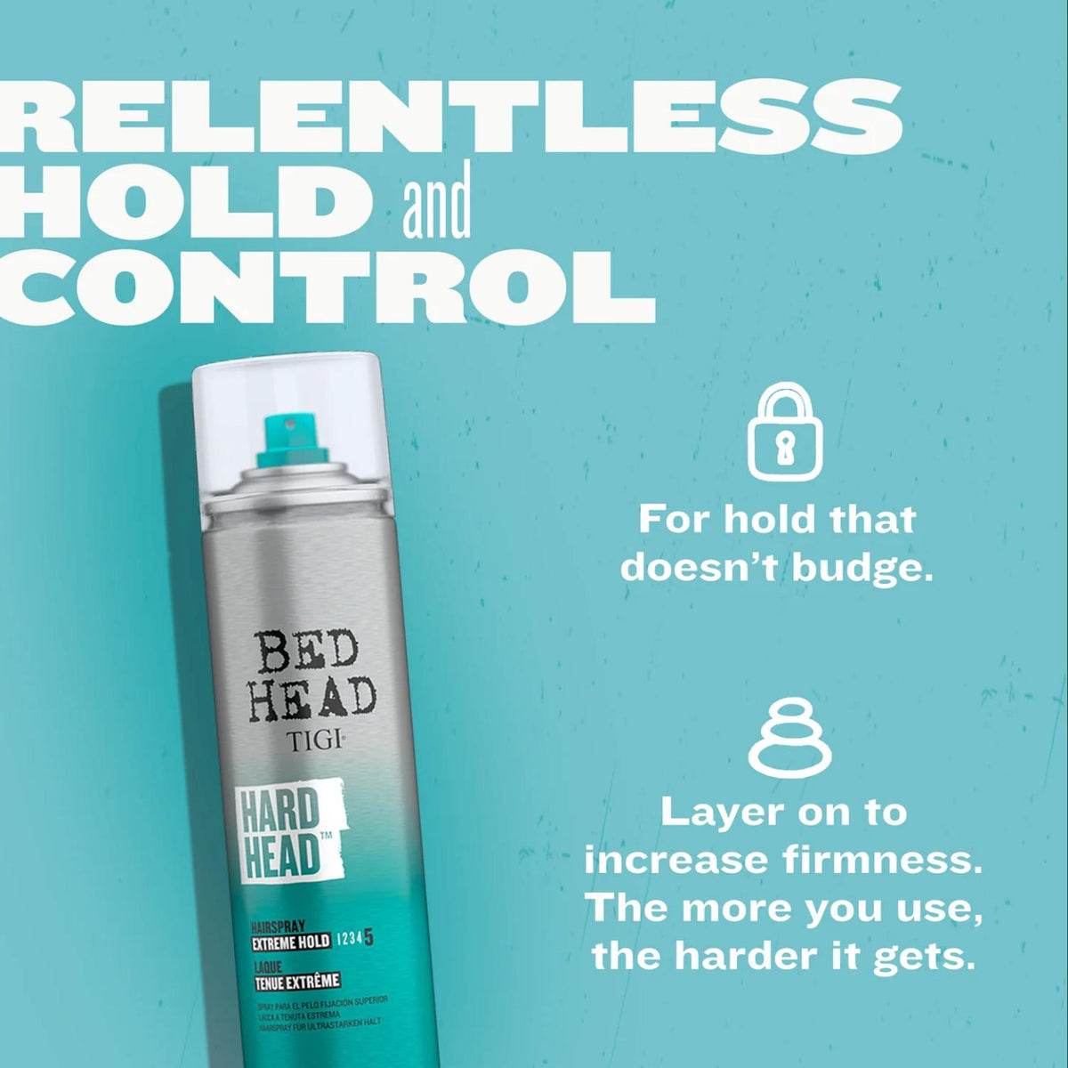 BED HEAD TIGI HARD HEAD 385ML