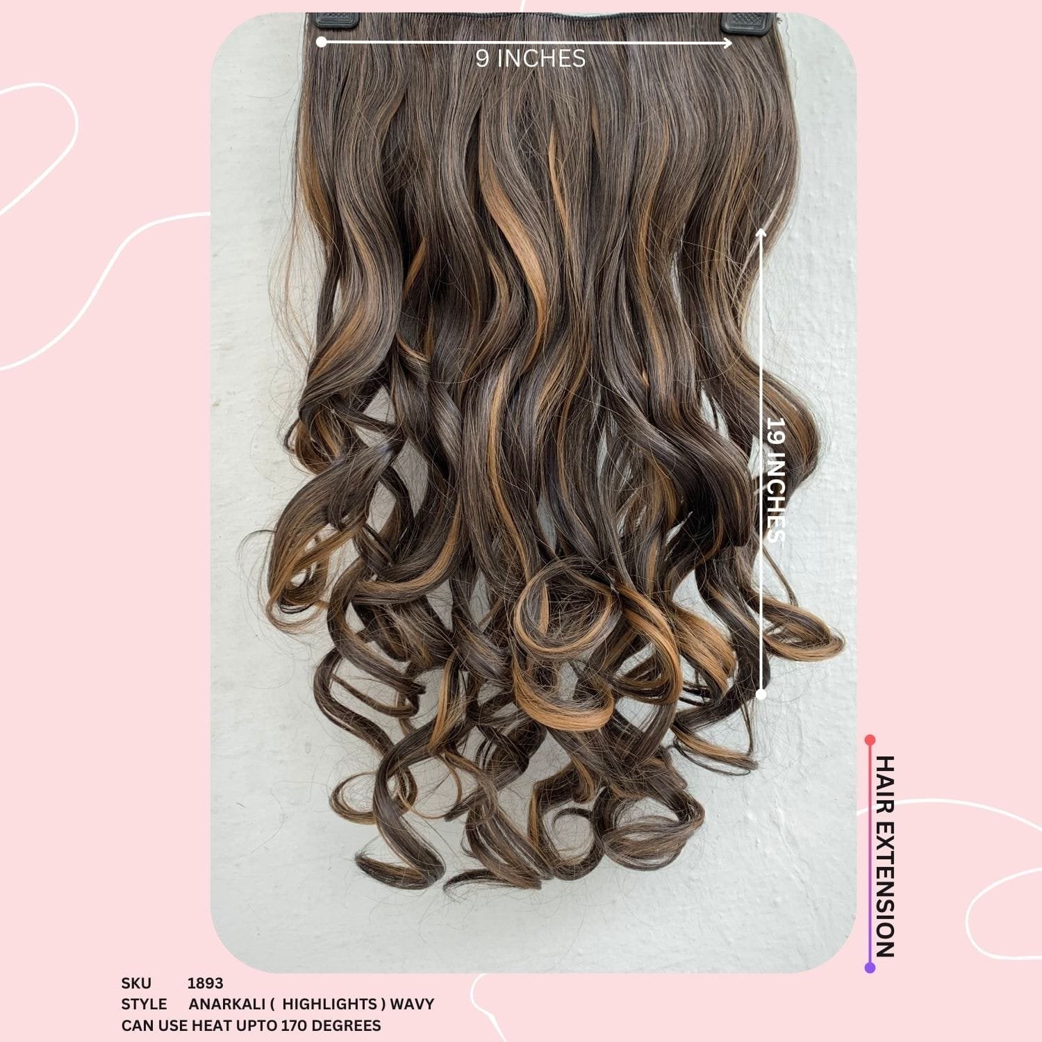 ANARKALI WAVY HAIR EXTENSIONS