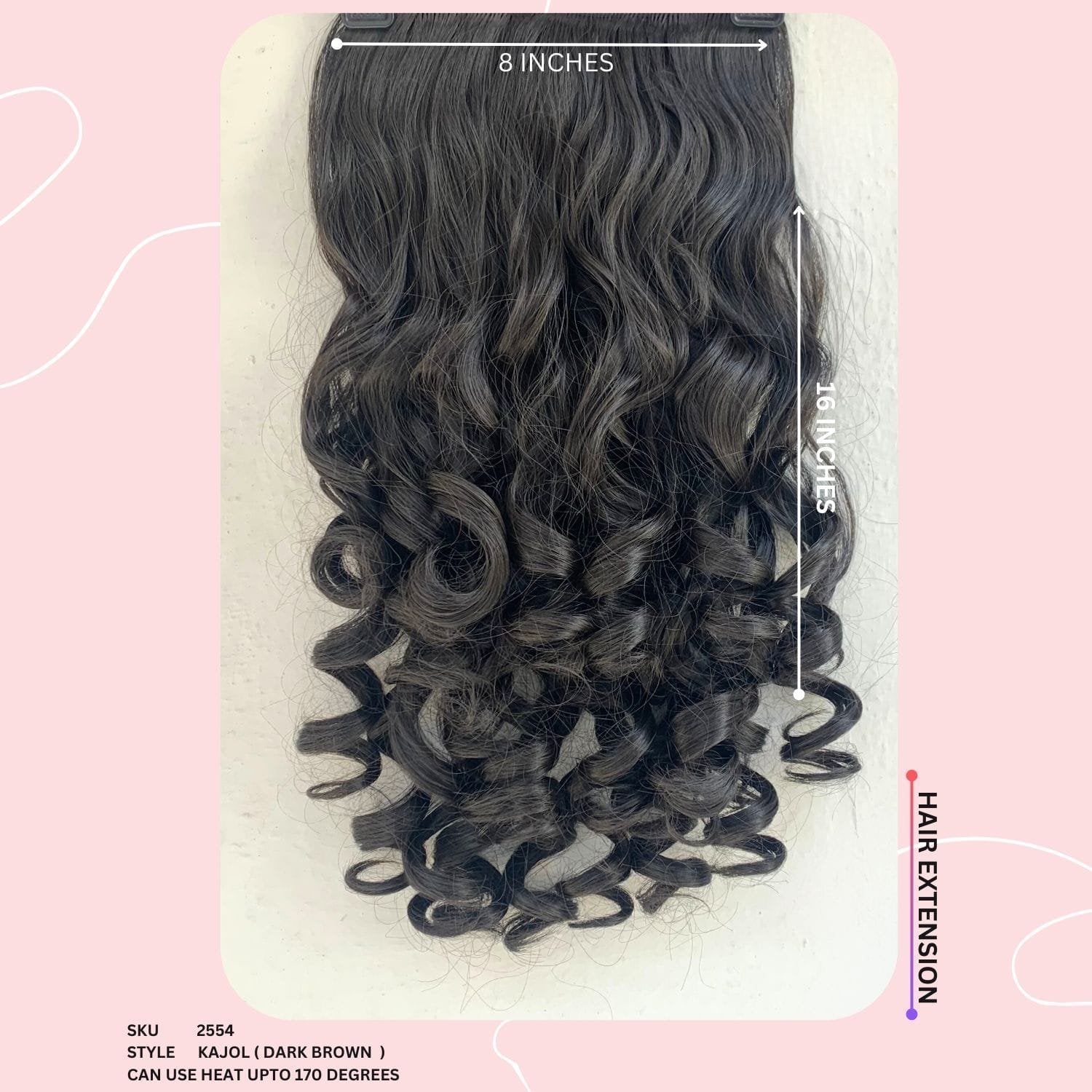 KAJOL SHORTEST HAIR EXTENSION