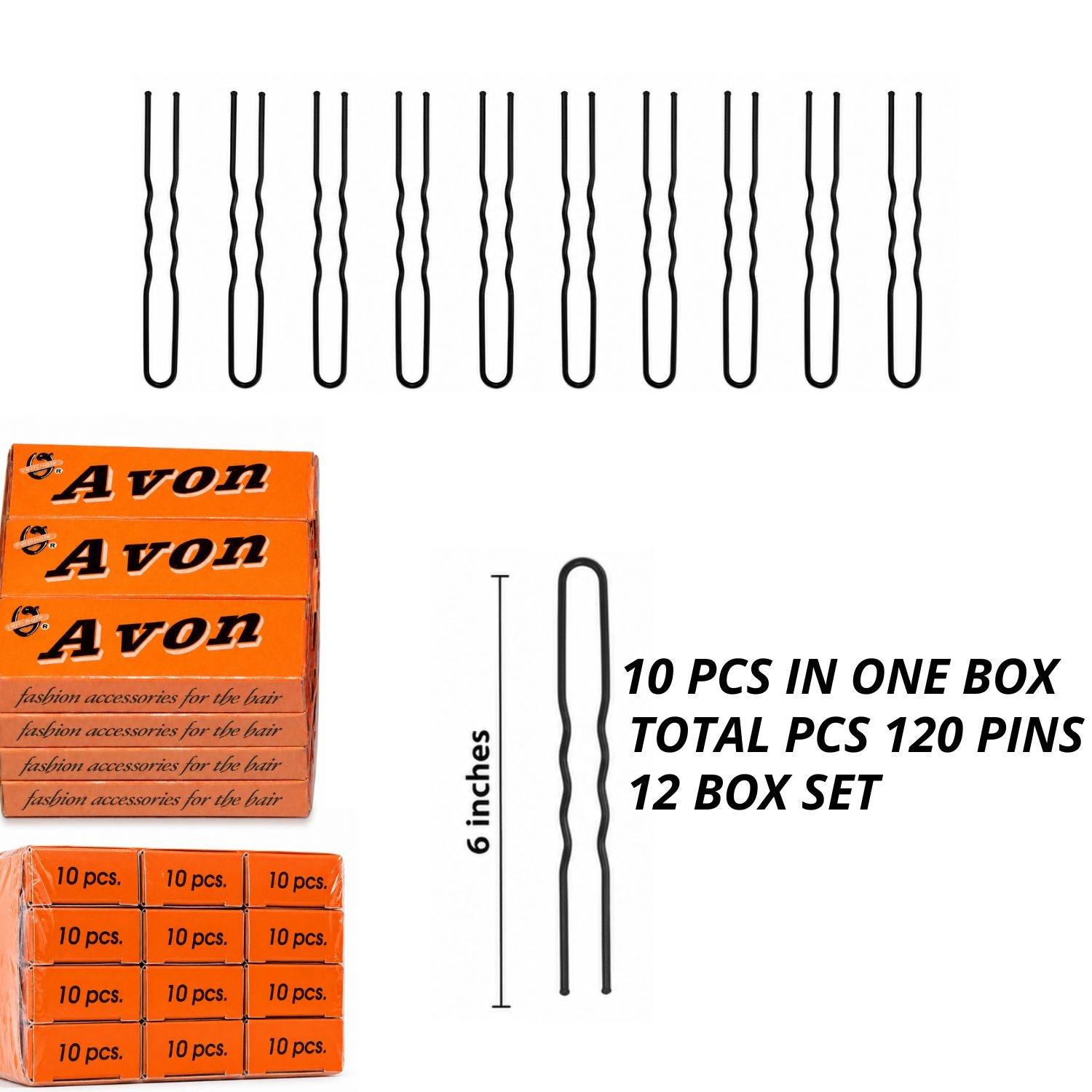 AVON U PINS WITHOUT BALL TIP