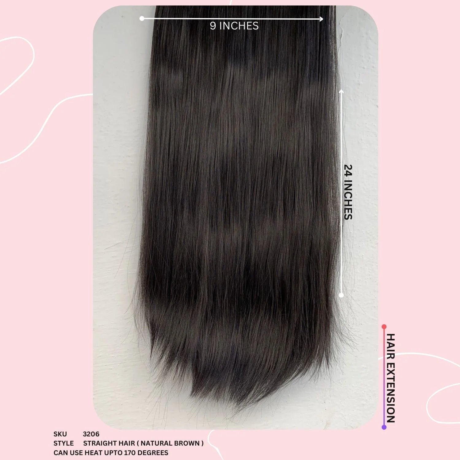 STRAIGHT HEAVY (HAIR EXTENSION)