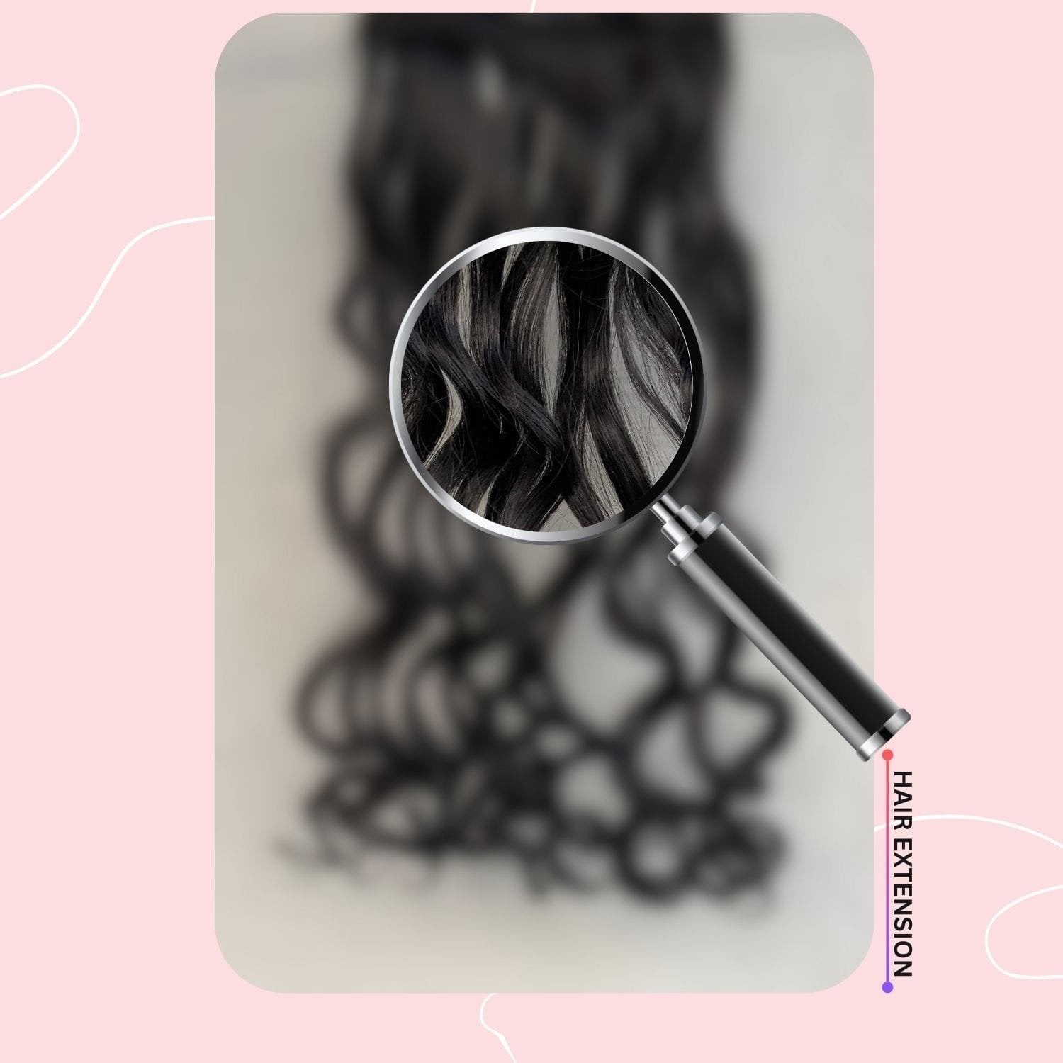 HAIR EXT 2 3 4 set