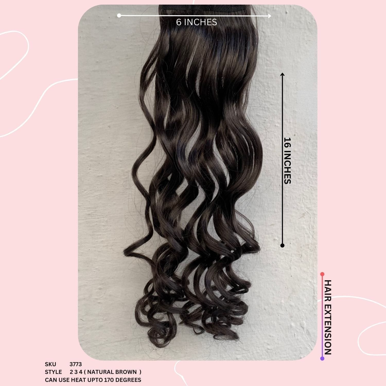 HAIR EXT 2 3 4 set