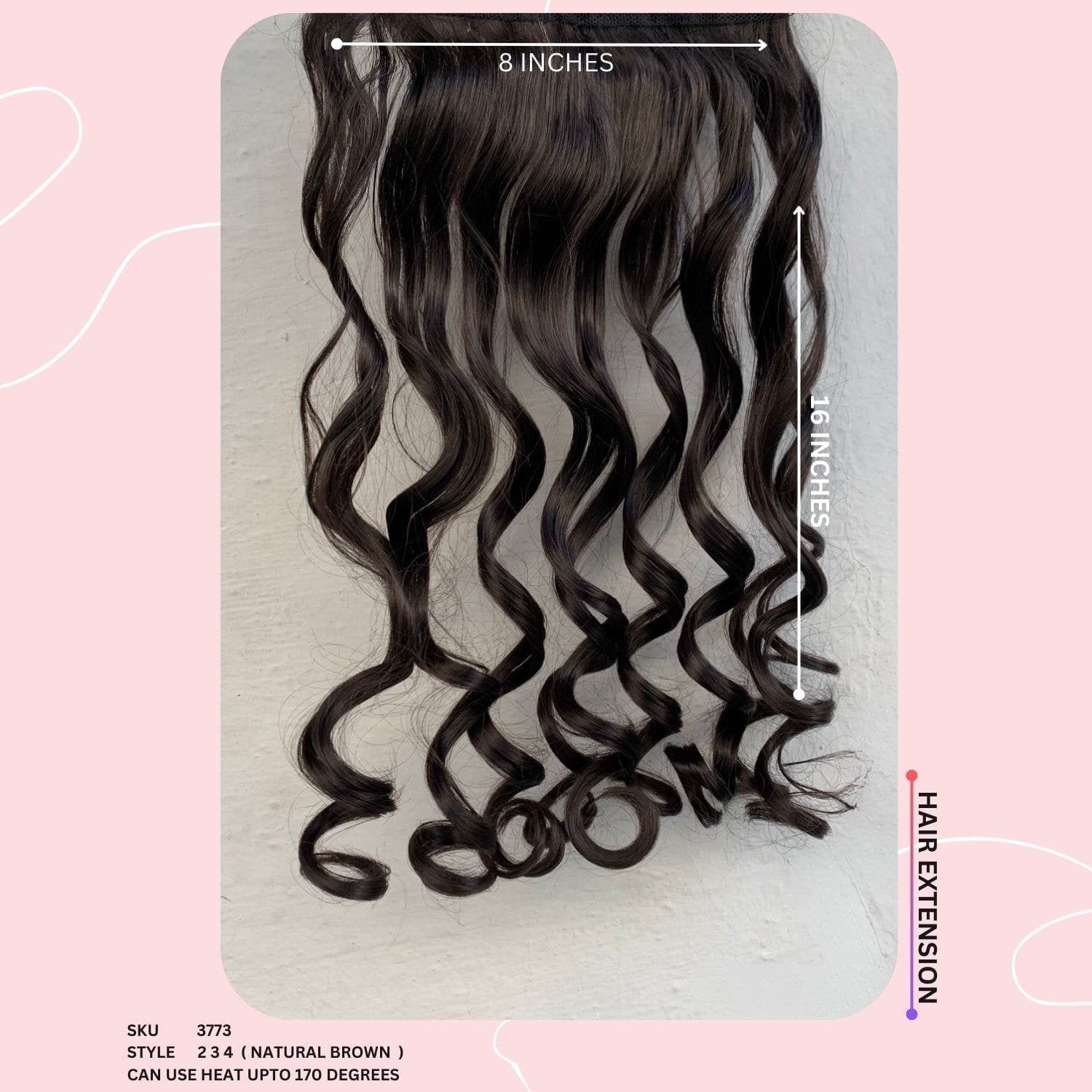 HAIR EXT 2 3 4 set