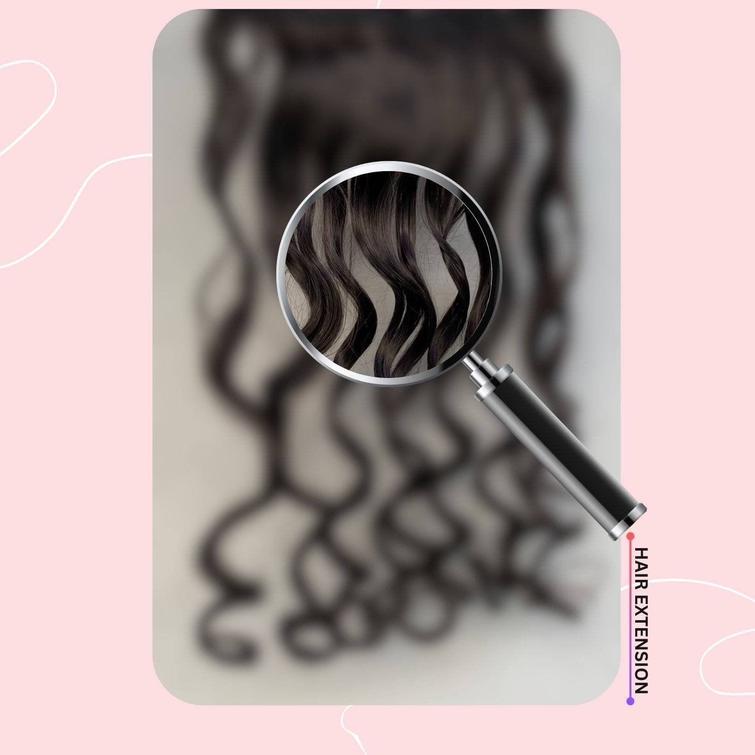 HAIR EXT 2 3 4 set