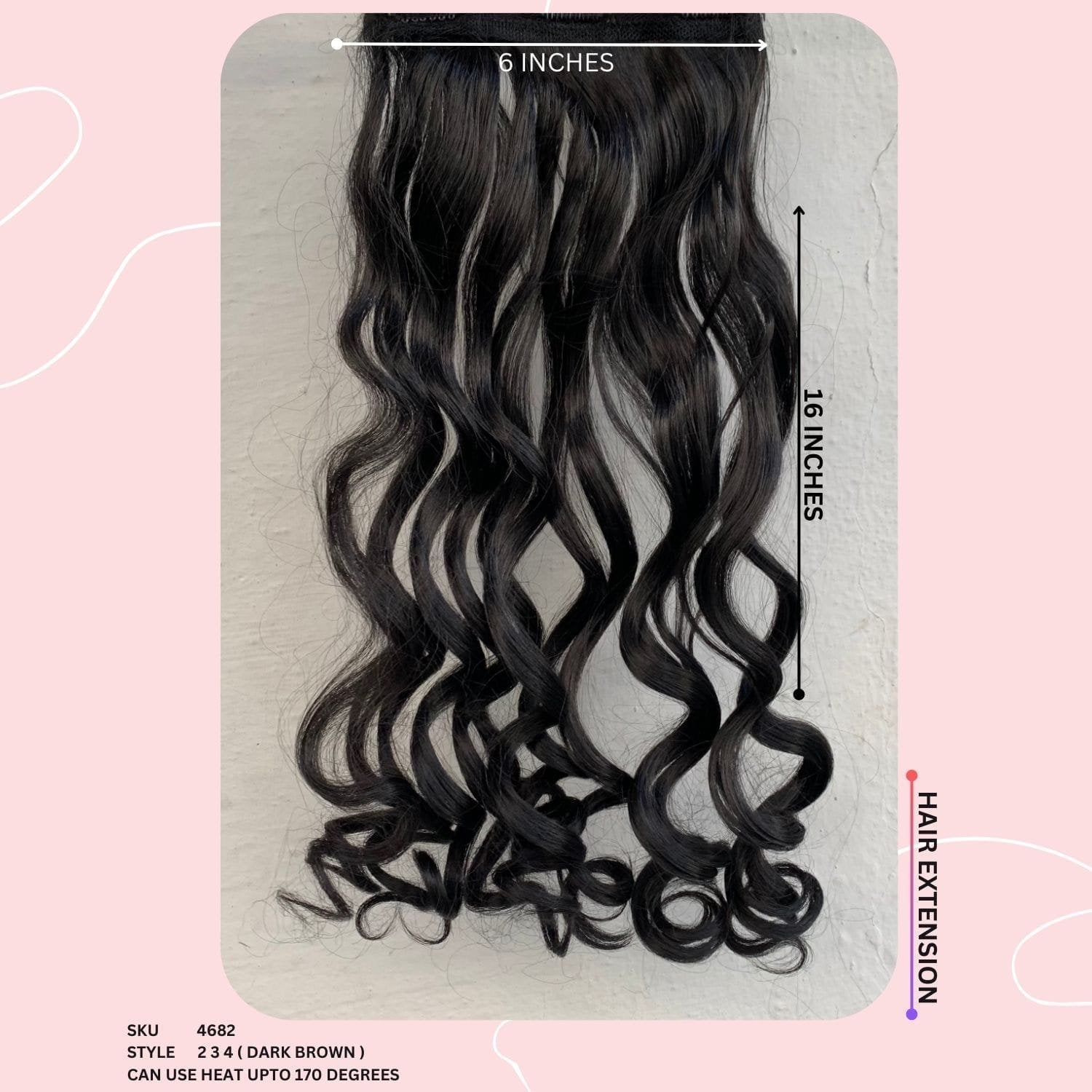 HAIR EXT 2 3 4 set