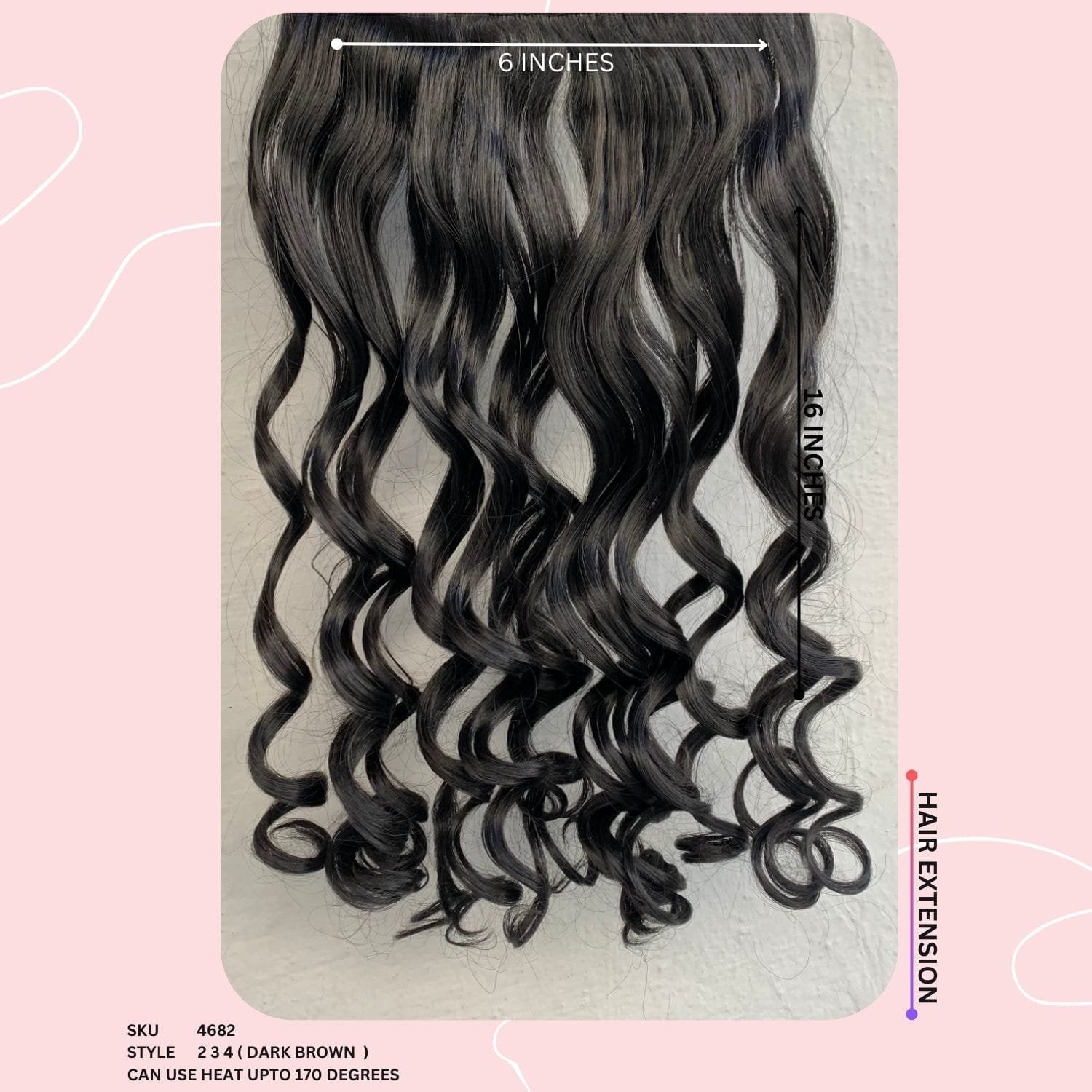 HAIR EXT 2 3 4 set