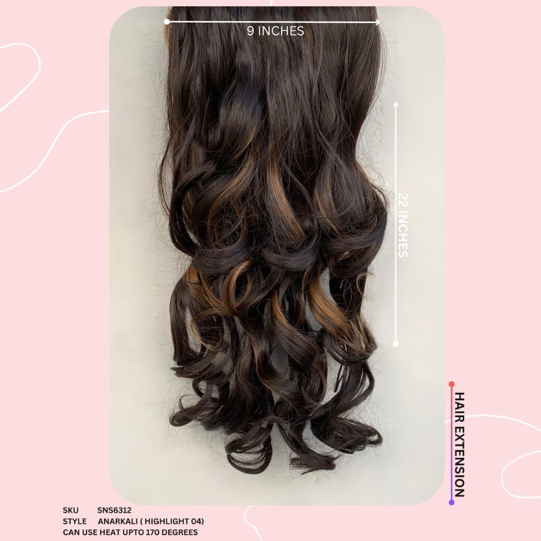 ANARKALI SOFT CURLS HAIR EXTENSIONS