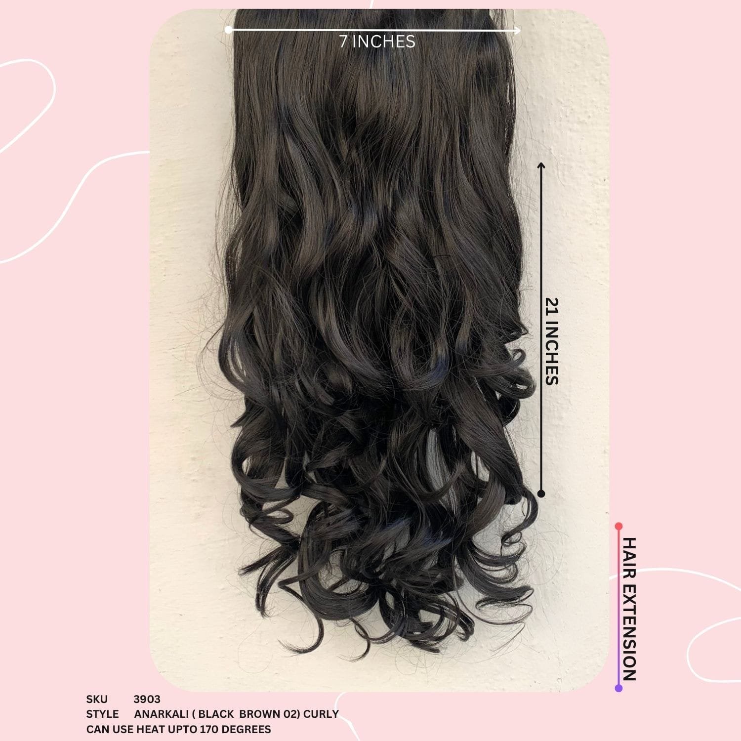 ANARKALI SOFT CURLS HAIR EXTENSIONS
