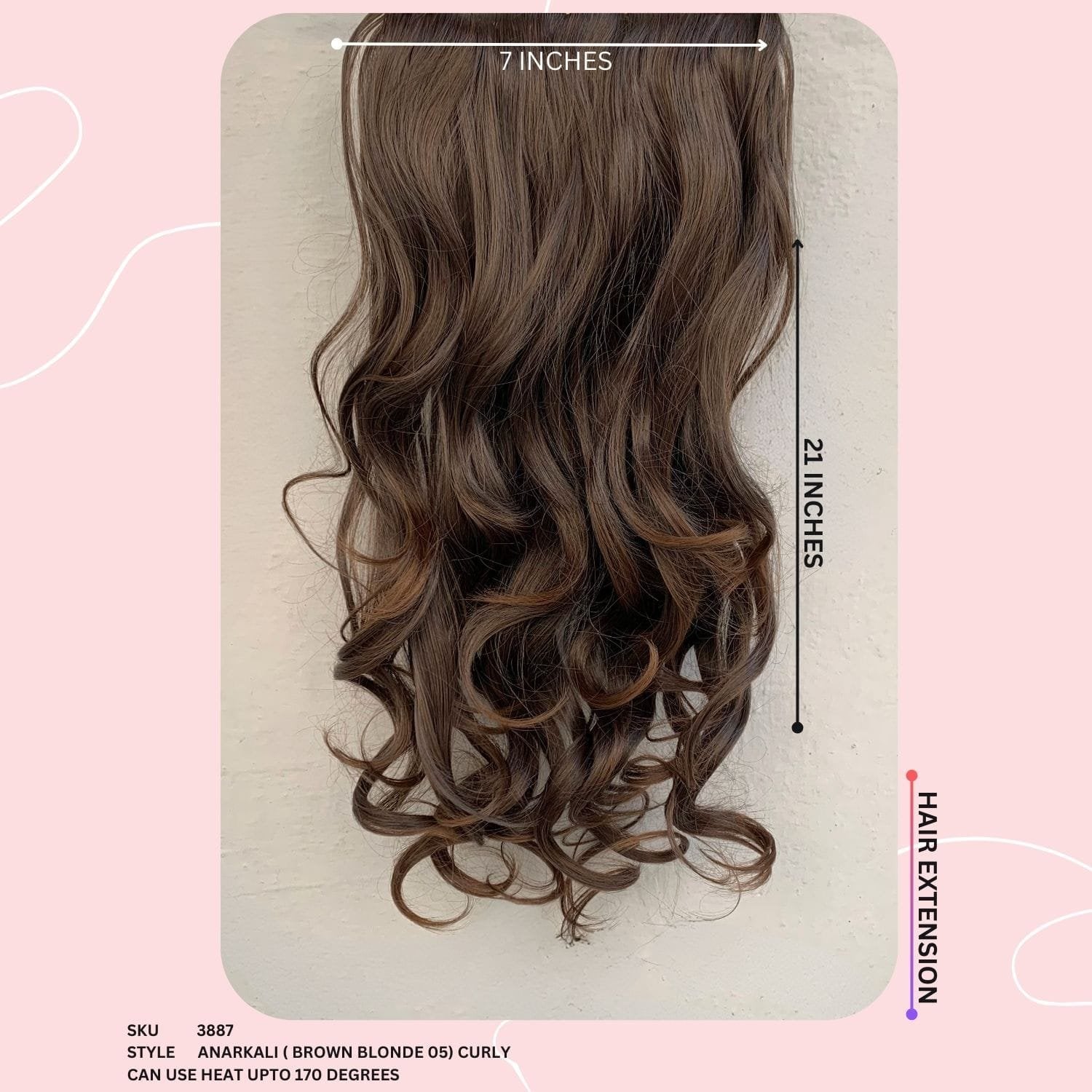ANARKALI SOFT CURLS HAIR EXTENSIONS