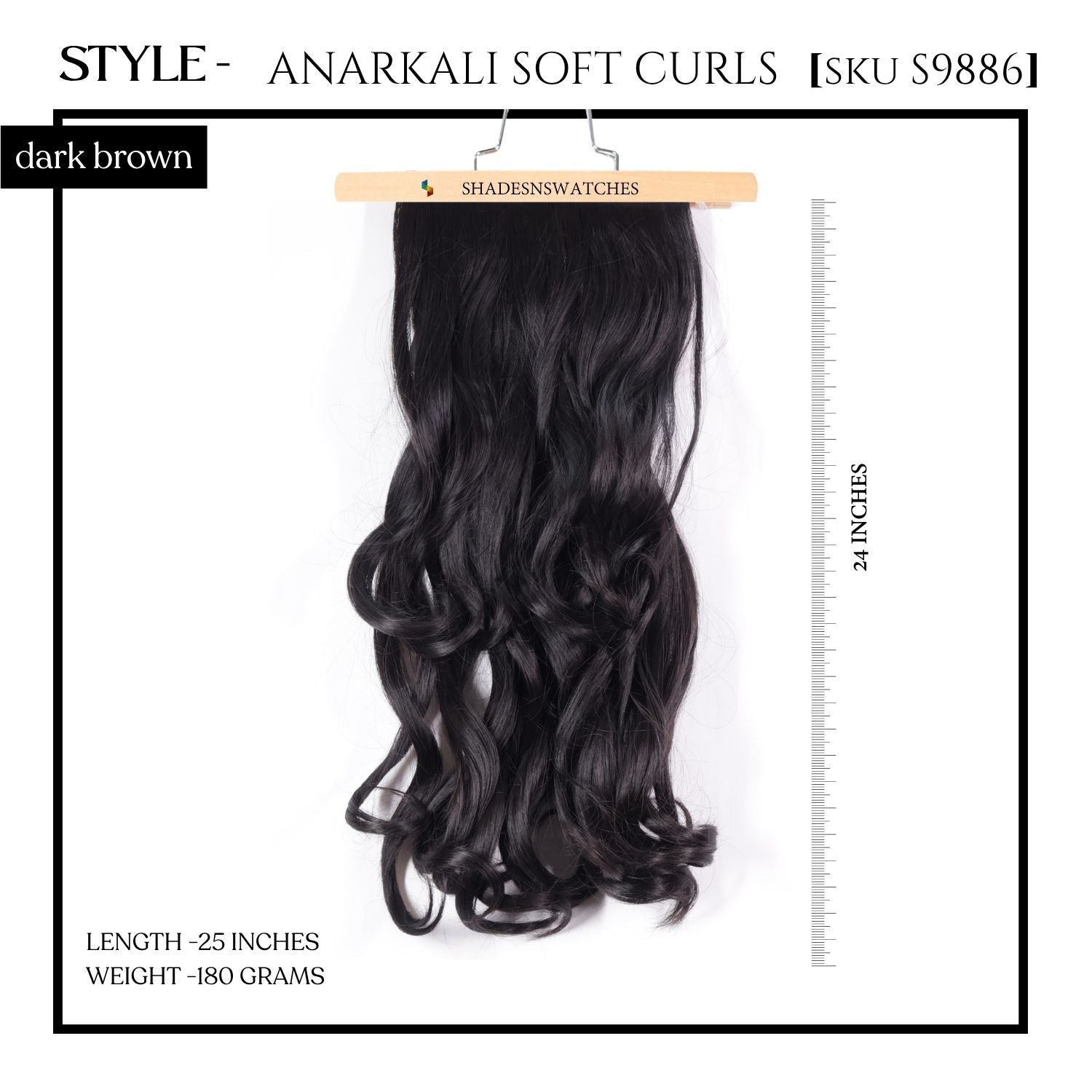 ANARKALI SOFT CURLS HAIR EXTENSIONS