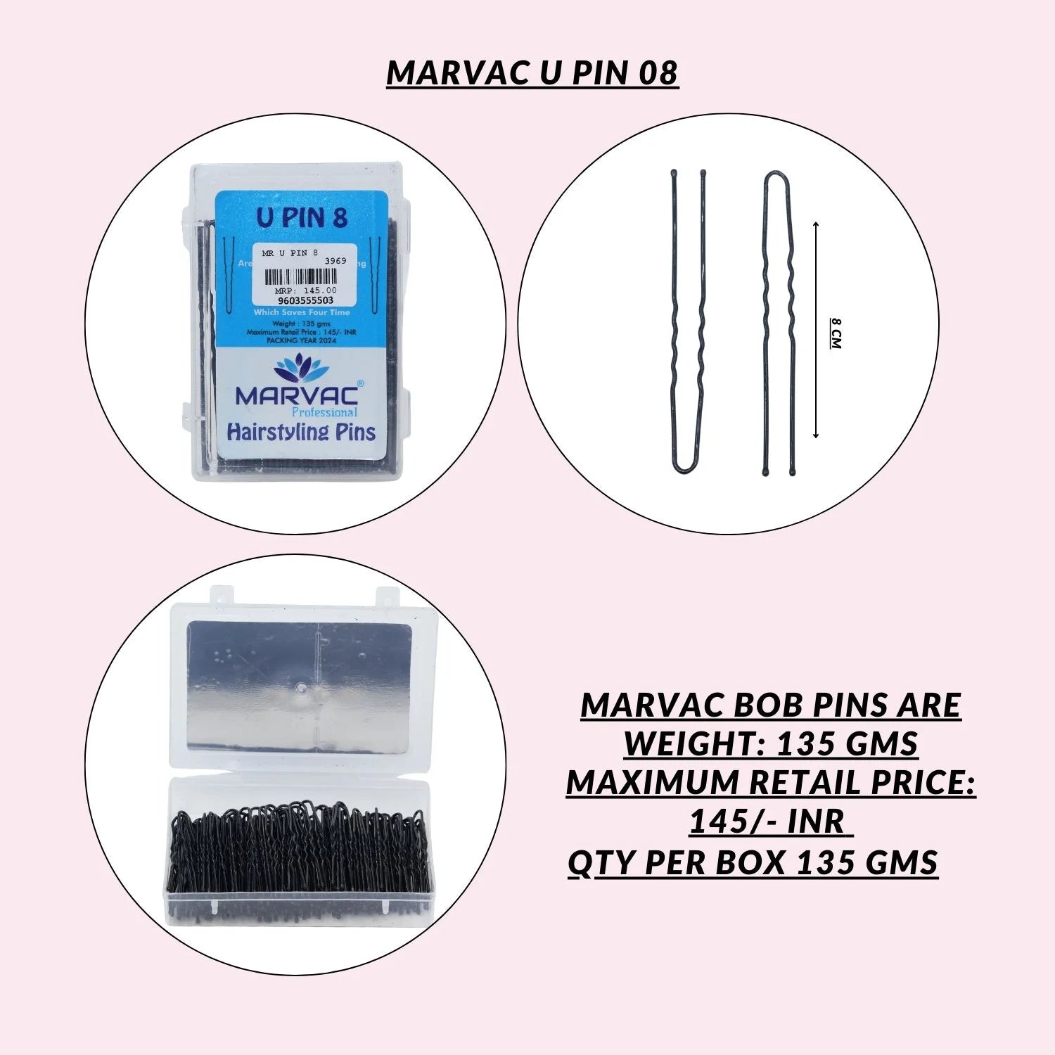 MARVAC MR U PIN (BALL TIP) 135G