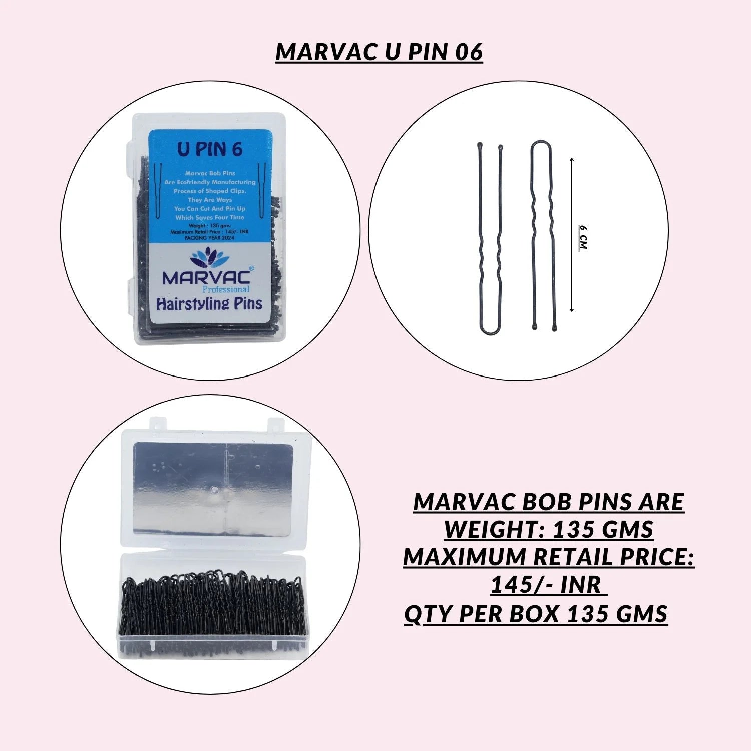 MARVAC MR U PIN (BALL TIP) 135G