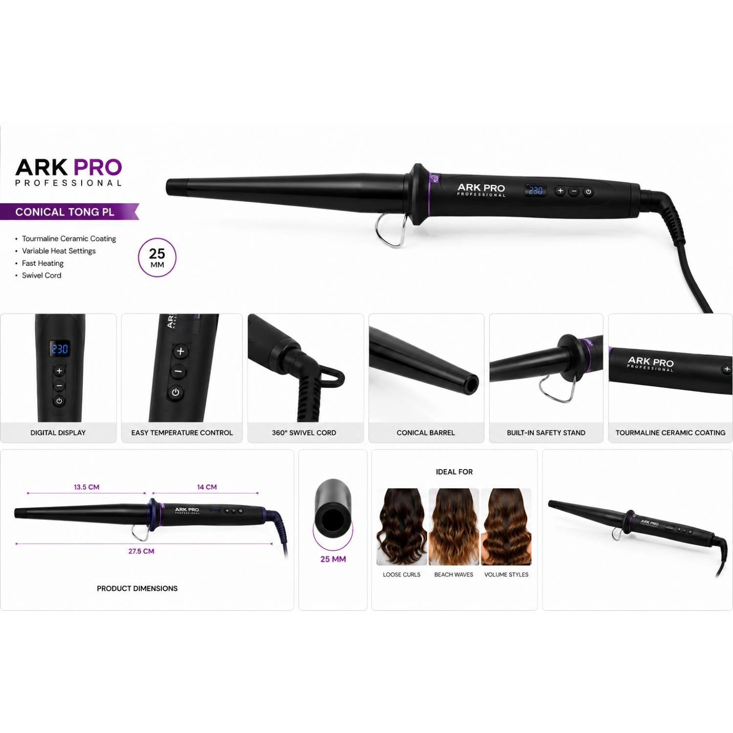 ARK PRO conical TONG