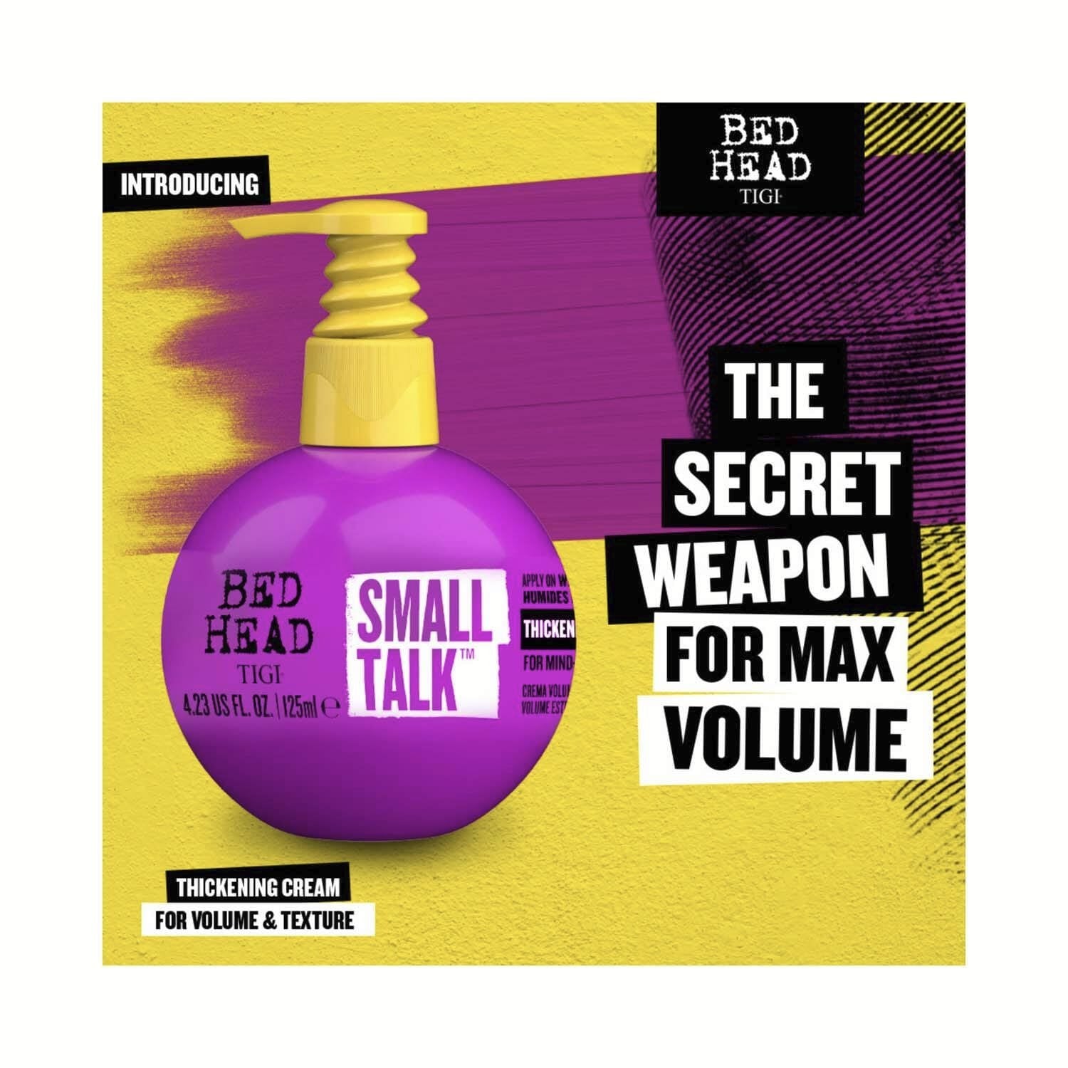 BED HEAD TIGI SMALL TALK THICKENING CREAM 125ML