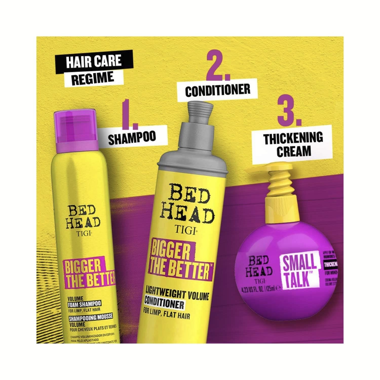 BED HEAD TIGI SMALL TALK THICKENING CREAM 125ML