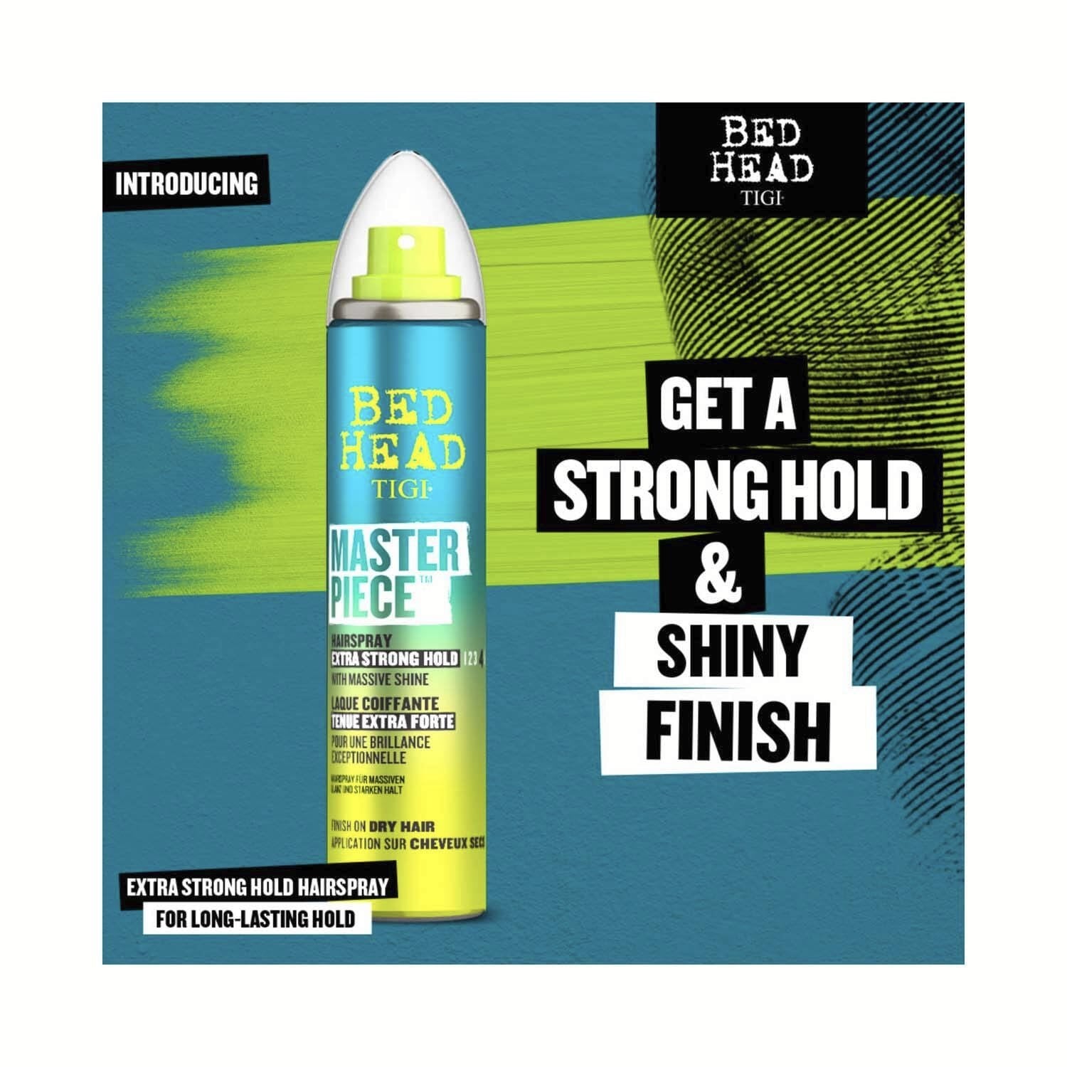 BED HEAD TIGI MASTER PIECE EXTRA STRONG HOLD SPRAY 80ML