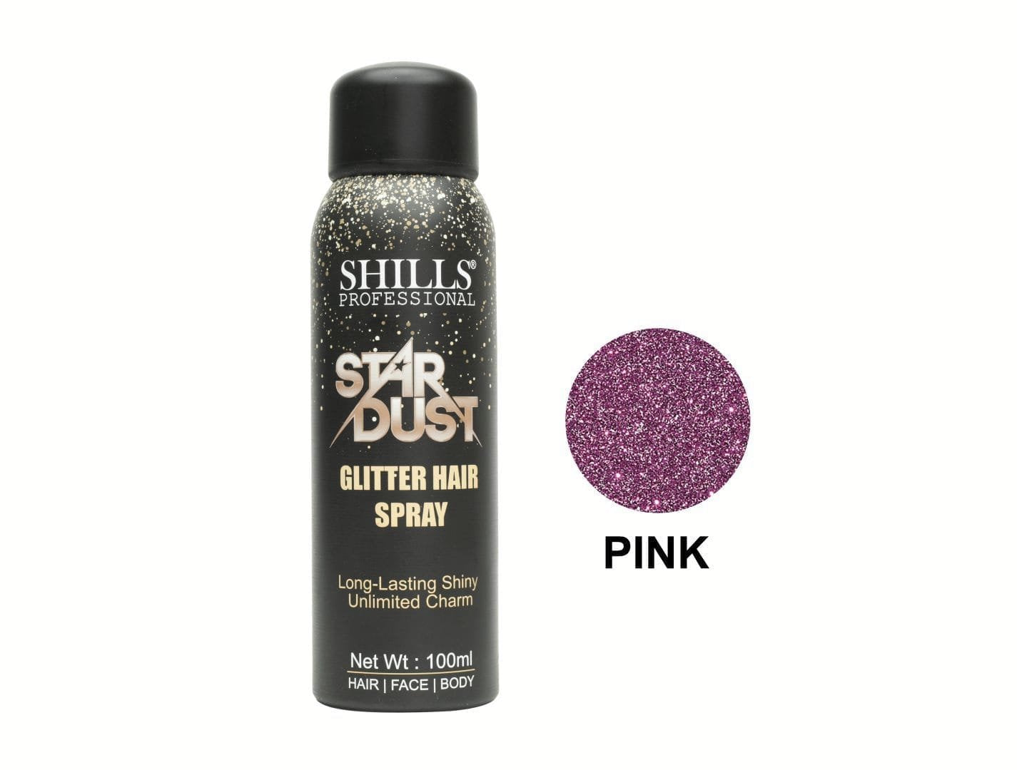 SHILLS STARDUST GLITTER HAIR SPRAY 100ML