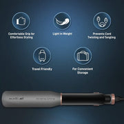 IKONIC ME XTREME HAIR CRIMPER STONE GRAY