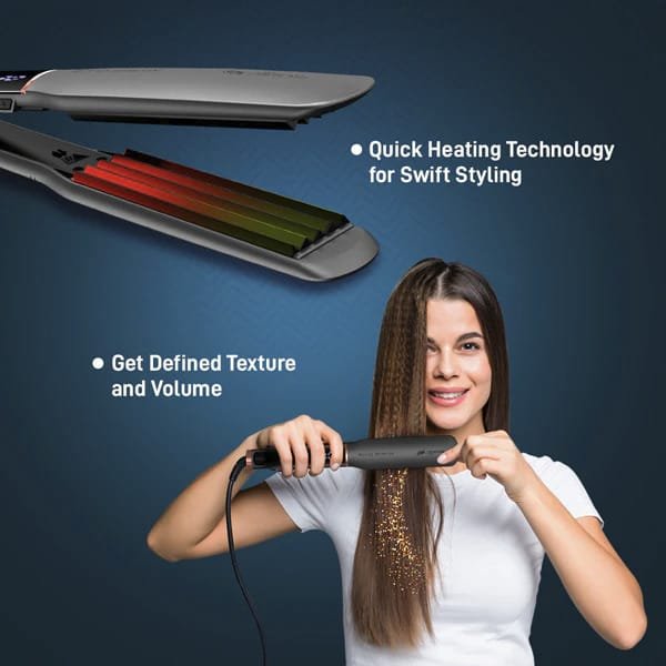 IKONIC ME XTREME HAIR CRIMPER STONE GRAY
