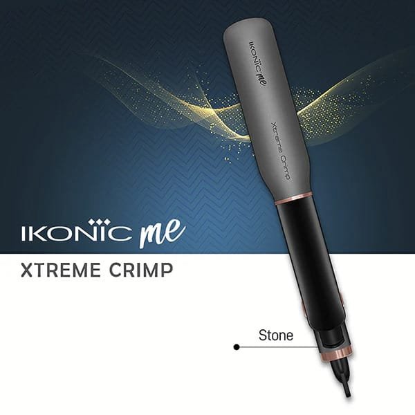 IKONIC ME XTREME HAIR CRIMPER STONE GRAY