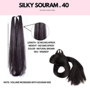 SILKY HAIR SOURAM ( BLACK )
