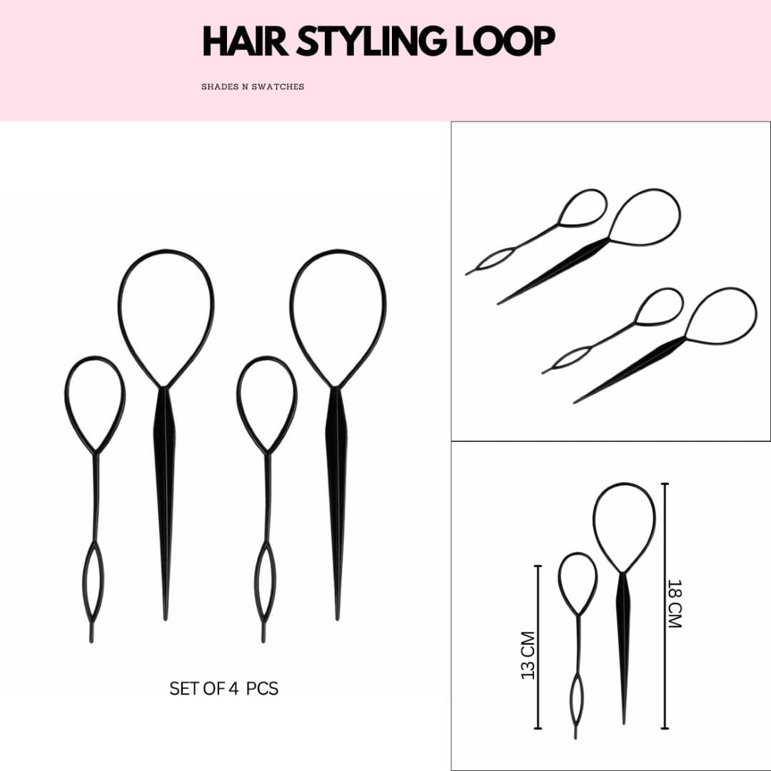 HAIR STYLING LOOP 4 PCS SET