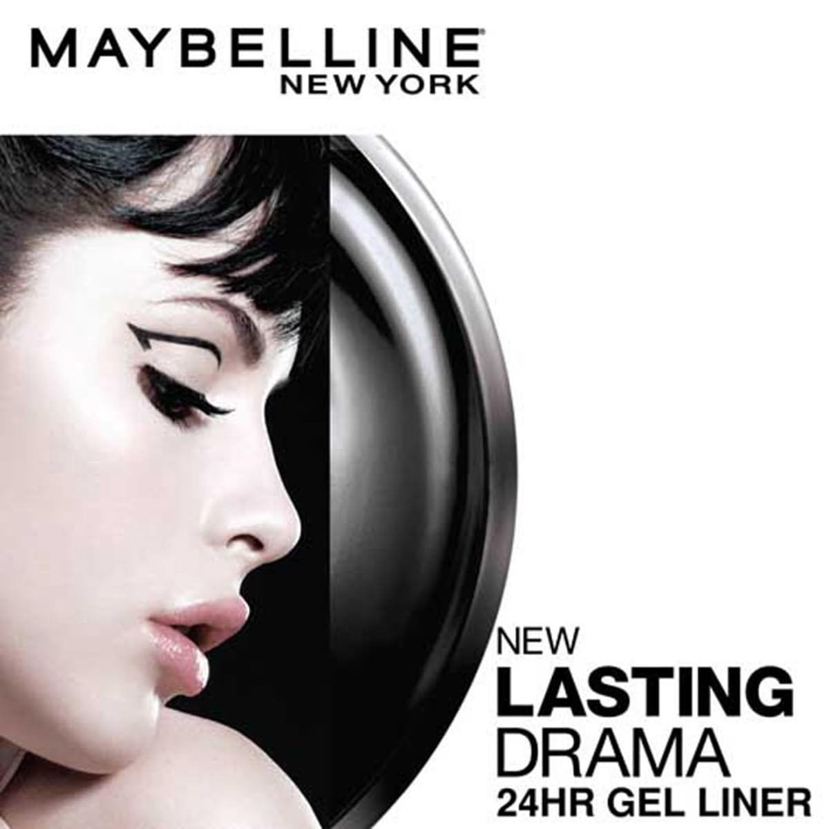 MAYBELLINE GEL LINER BLACK 2 5G
