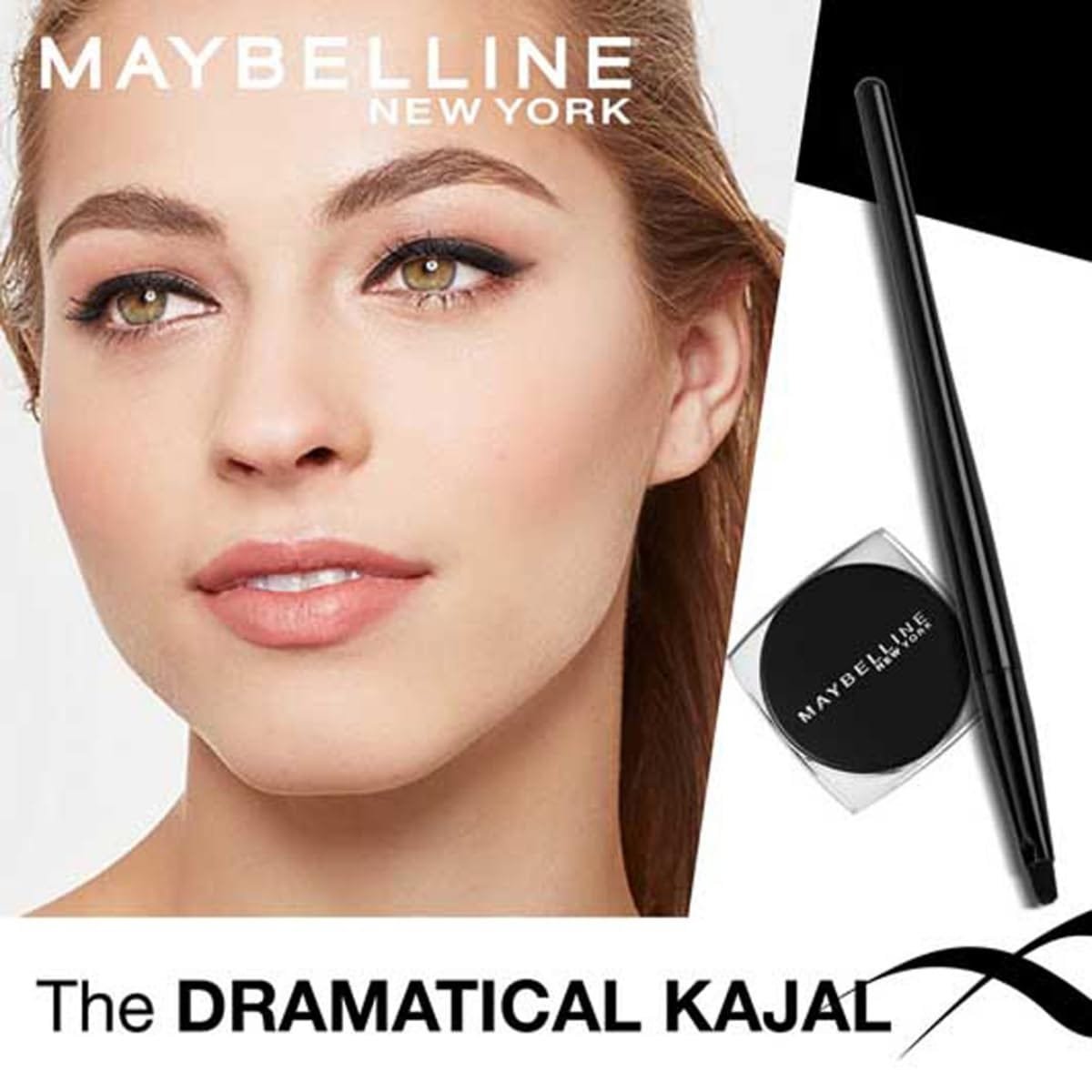 MAYBELLINE GEL LINER BLACK 2 5G
