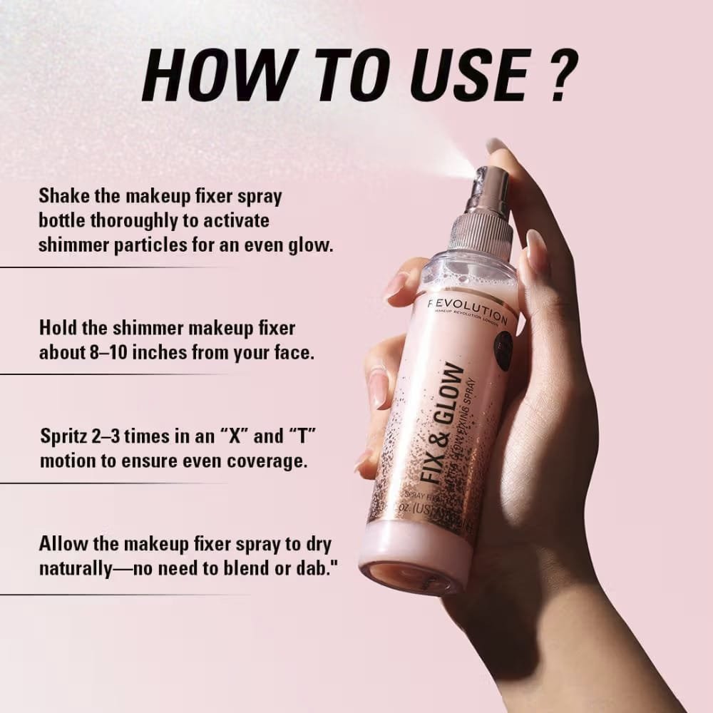 REVOLUTION FIX GLOW SHIMMER SPRAY 1337069
